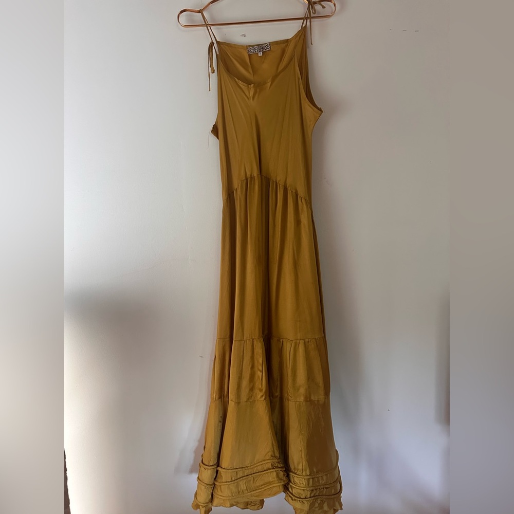Degrade flowy spring dress